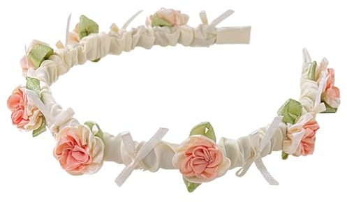 SSKHE Haarreif Dirndl Blumen Haarband Trachten Haarschmuck Blumen Haarkranz Frauen Mädchen Festival Fancy Kleid