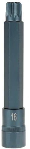 Douille étoile 12 pans en acier allié S2, jeu d'embouts de tournevis électrique robuste, accessoires d'outils électriques universels pour perceuses, tournevis électriques 1/2 (1/2×150×M16)