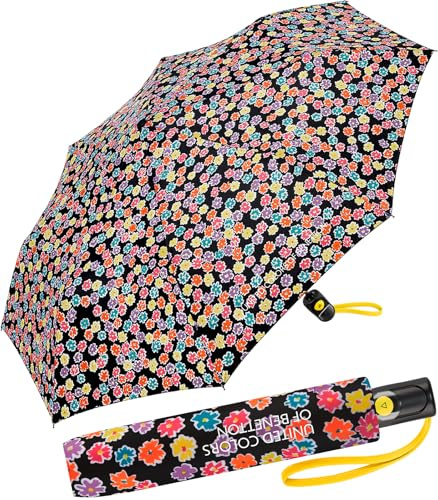 Benetton Taschenschirm Mini Automatik Wild Blooms - Multicolor