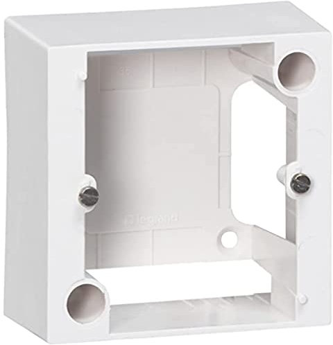 Legrand - Cadre 1 poste pour pose en saillie prise 20A - 82x82x40mm