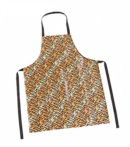 Haug Schürze im anmutenden Tiger-Look aus abwaschbarem PVC