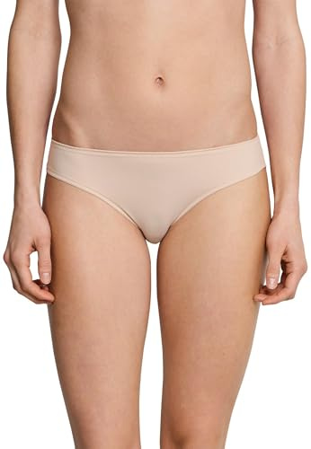 Schiesser Damen Slip Brazilian Slip, per Pack Beige (Nude 410), 36 (Herstellergröße: 036)