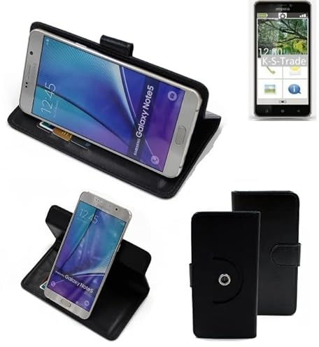 K-S-Trade Qualitativ & Innovativ Case Schutz-Hülle Handy-Hülle Für Emporia SMART.2 Flipcase Smartphone Cover Handy Schutz Tasche Bookstyle