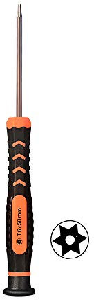 Cacciavite di sicurezza Torx T6, cacciavite TECKMAN Torx T6H per Apple Mac Mini, occhiali da sole Oakley Juliet, scheda madre controller Xbox, coltellino tascabile e altri dispositivi elettronici