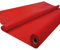 Sensalux Tischdeckenrolle, Standard 100 by Oeko-TEX, abwaschbar, 1,18m x 10m, Tischtuch, Tischwäsche, stoffähnliches Vlies, Rot