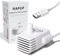 HAPUP Pompa Acqua di Fontana per Gatti DC 5V USB Mini Pompa di Fontanella Gatti Cani Sommergibile Elettrica Super Silenziosa 170 L/H a Basso Consumo con Cavo 1,98 M per Fontanelle per Gatti