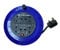 ShaniTech 10m Meter 4 Way Gang Mains Extension Lead Reel 13Amp Thermal Cut Out ideal for Garden, Workshop, DIY