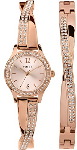 Timex Classics 23mm Damenuhr Geschenkset TW2T57900