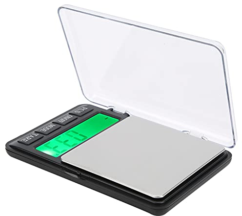 Balance de poche, Balance cuisine numérique, ancienne balance à bascule pour bijoux 0.01g, Échelle grammes,Mini balance alimentaire Balance numérique portable Outil pesée pour l'apport(2kg/0,1g)