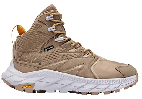 HOKA ONE ONE Damen Anacapa Mid GTX Trekking Shoes, Dune/Lilac Marble, 42 EU