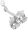 Sknrlko for 206 206 CC Sangle D'Arrêt De Charnière De Porte Avant 5Dr 3Dr Droite/Gauche 9181C8 Argent