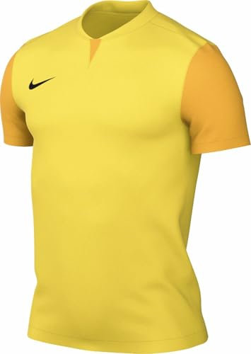 NIKE DR0933-719 M NK DF Trophy V JSY SS T-Shirt Herren Tour Yellow/University Gold/Black Größe 2XL