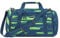 coocazoo Sporttasche „Lime Stripe”, blau-grün, Hauptfach, Nasswäschefach, Seitentasche, Reflektoren, 20 Liter, ab der 3. Klasse