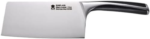 MasterPRO Elegance | 17,5 cm Hackmesser | Hochwertiges Edelstahl-Hackmesser | Matte Oberfläche | Ergonomischer Griff