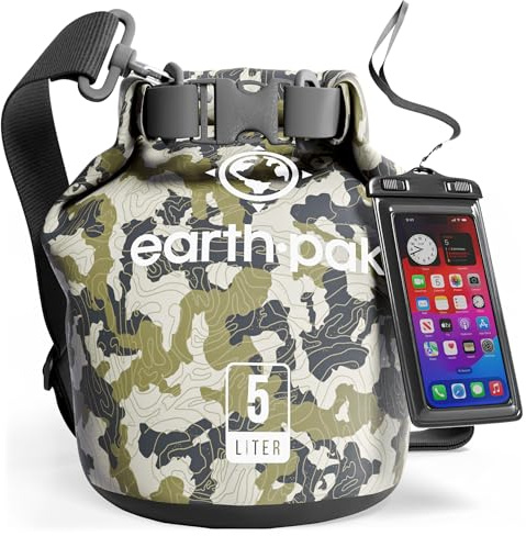 Wasserdichter Packsack 5L - Rolltop Dry Bag - Kajak Boot Angeln