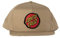 SANTA CRUZ Baseballmütze mit mittlerem Profil, Snapback, klassische Skate-Mütze, Hellbraun, Einheitsgröße