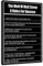 Inspirierende Wandkunst Unternehmer Zitate Der Wolf der Wall Street 8 Rules for Success Leinwand Poster Motivierender Leinwanddruck Bild Gemälde für Zuhause Schlafzimmer Büro Dekoration [30,5 cm B x