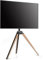 FITUEYES Design TV Ständer für 32-65 Zoll Fernseher TV Stand im Staffelei Design höhenverstellbar Schwenkbar TV Standfuss aus Holz mit Kabelmanagement Picasso Serie