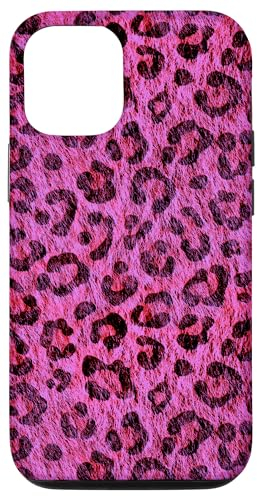Hülle für iPhone 13 Pinkes Muster Leo