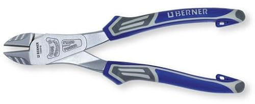 Berner 100518 Pince coupante latérale électrique 180 mm