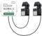 Yuattory Tuya Wifi Contatore Energia Intelligente Sistema Solare Fotovoltaico Consumo di Produzione Energia Misuratore di Sorveglianza Bidirezionale Monitor Energia con 2 CT
