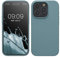 kwmobile Handyhülle für iPhone 15 Pro Hülle, für iPhone 15 Pro Case - Hülle Silikon - kabelloses Laden - Antique Stone