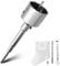 Kit couronne de forage creuse de 75 mm avec adaptateur SDS plus de 220 mm et foret de centrage de 8 x 110 mm, couronne de forage pour maçonnerie et béton