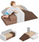 BanaSuper Blocs Mousse Éducatifs Modulables | Équipement de Jeu Souple pour Bébé | Canapé-lit de Jeu pour Enfants | Canapé-lit en Mousse pour Tout-Petits | Blocs en Mousse pour Grimper et Ramper