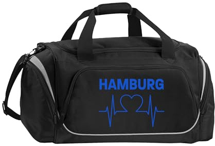 multifanshop Sporttasche - Hamburg - Herzschlag