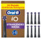 Oral-B iO Strahlendes Weiss – ORIGINAL Aufsteckbürsten für Elektrische Oral-B iO Zahnbürsten – Bürstenköpfe, Zahnbürstenaufsatz, Ersatzbürsten zur Zahnaufhellung – Schwarz, 8 Stück