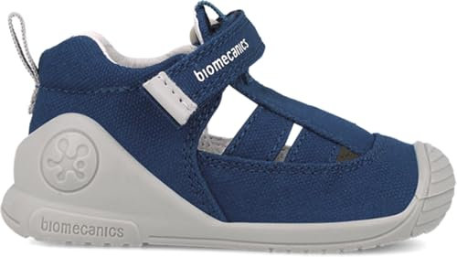 Biomecanics Sandalias de Lona para bebé 252174 Biogateo de la Talla 22 en Color Azul_Marino_A089