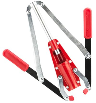 Handled Double Lever Corker for Homebrew Wine Making, Red