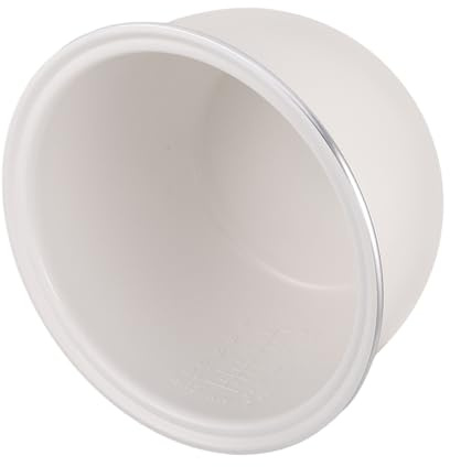 WATIIFUFU Olla Interior de Repuesto para Arrocera 5 L, Acero Inoxidable | Revestimiento Hemisférico Blanco, Cocción Uniforme y Limpieza Fácil, para Arroz, Porridge y Uso Diario