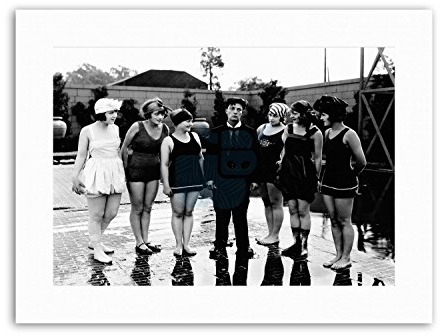 PHOTOGRAPHY GROUP MOVIE STAR BUSTER KEATON Poster Portrait Photograph Film