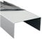 2000mm Aluminium U-Profil 20x40x20mm Kantenprofil aus 1 mm Aluminium silber natur eloxiert Abdeckprofi
