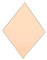 House Doctor, Spiegel, Diamond, Rosa, b: 16 cm, h: 22 cm, Rose, Standard