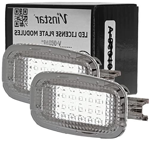 VINSTAR 2X Handschuhfach Beleuchtung LED Leuchte kompatibel mit Mercedes Benz W204 X204 W221 C207 W212