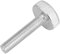 10 unids M8 Acero Inoxidable Chapado en Zinc Tornillo de Pulgar Tornillos de Cabeza Moleteada Plana Tornillos Herramienta de Reparación de Accesorios(M8*40（10pcs）)
