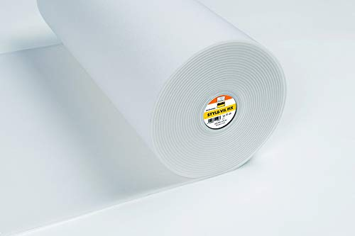 Vlieseline Freudenberg Style-Vil Fix weiß fixierbarer Schaumstoff Meterware 72cm breit