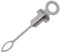 sparefixd Back Water Drain Hole Plastic Plunger to Fit Blomberg Fridge & Freeze