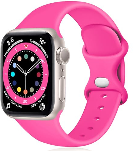Epova Silicone Strap Compatible with Apple Watch Strap 44mm 45mm 46mm 49mm