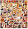 Rengoku Kyoujurou Sticker Pack 50 Stück, Vinyl Aufkleber für Wasserflaschen Laptop Skateboard Notebook, Geschenk für Erwachsene Kinder Teens
