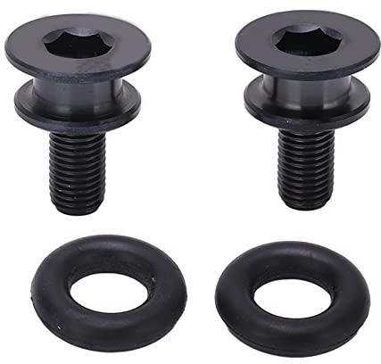 Bullone per Pedivella per Bicicletta, M8x15mm Vite per Albero Centrale con Foro Quadrato in Lega di Titanio Resistente Alla Corrosione Bullone per Pedivella per Mountain Vite per