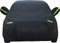 Congxy Autoabdeckung Outdoor Vollgarage Winter passend für Jaguar F-Type S Convertible 2013 2014 2015 2016 2017, Auto abdeckplane Wasserdicht & Staubdicht Wetterfeste, Autoplane Autogarage, Schwarze