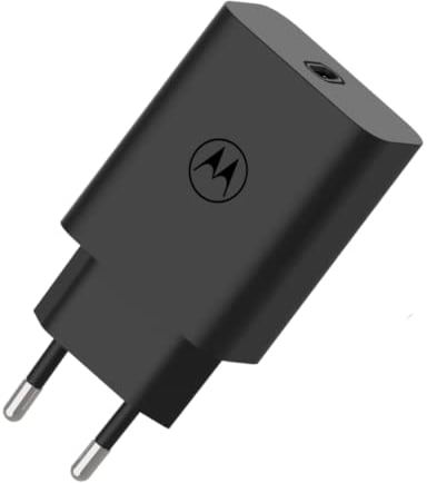 Motorola Chargers - Caricatore da parete/alimentatore USB-PD Turbopower da 30 W con cavo da C a C da 1 M.