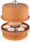 HP-TLO Top-Modell Flache Glocke 19/16 6 Kerzen Teelichter Balkon Terrasse Garten Deko HORNET-PRODUCTS Die Teelichtofen - Manufaktur