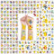 Tatuaggio Bambini, 10 Fogli 300+ Tatuaggi Temporanei per Bambini, set di tatuaggi temporanei, tatuaggi impermeabili per bambini, regalo di compleanno per bambini, decorazione per feste