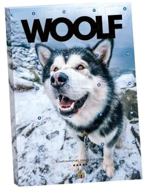 Woolf Adventskalender 100 g – Sortiment von Chunkies-Snacks Woolf