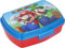 Fiambrera infantil colegio, fiambrera infantil recreo, sandwichera infantil colegio ideal para el recreo, sandwichera merienda parque para niños y niñas, porta sandwich colegio (Super Mario)