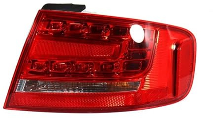 Auto Heckleuchte Baugruppe für Audi A4 B8 2008-2012, Auto Rücklicht Komplettsets, Rückleuchte Rückleuchten Ersatz Auto Außenzubehör,B/Outer Right